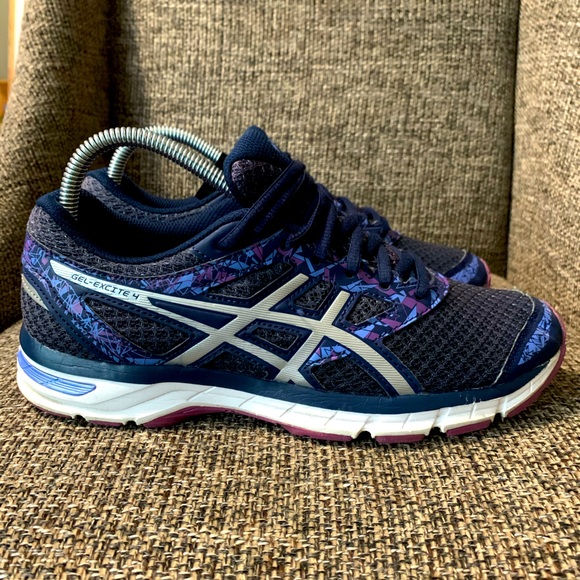 asics gel excite 4 indigo orchid